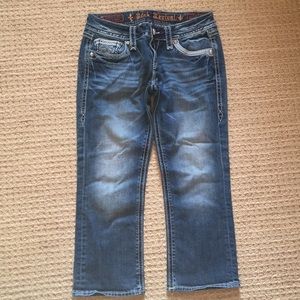 Rock Revival capris. In great condition. Size 30